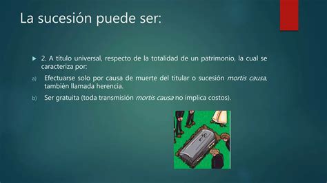 Introducción al derecho sucesorio PPT