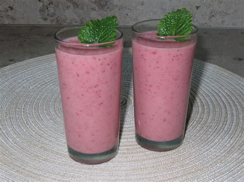 Milchshake Mit Himbeeren Von Lena Ka Chefkoch