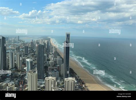 Best view of the Gold Coast from SKYPOINT Q1 Stock Photo - Alamy