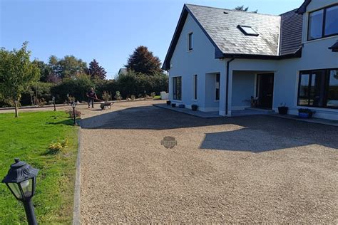 Tar And Brown Chip Driveway In Co Limerick Driveway And Patio