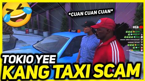 Moment Ngakak Tokio Jadi Kang Taxi Scam Gta V Roleplay