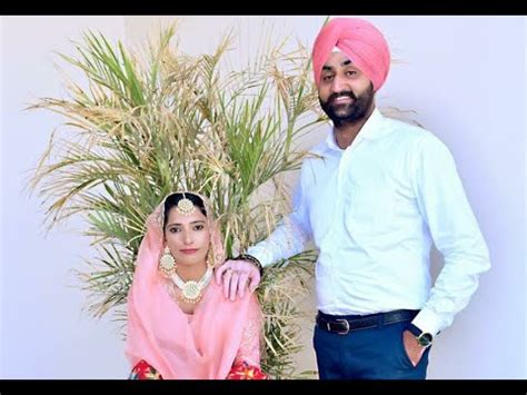 SANDEEP KOUR WEDS GURVINDER SINGH BRAR WEDDING LIVE YouTube