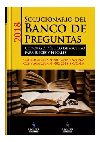 Solucionario Del Banco De Preguntas 2018 2 Parte En Venta En Lima