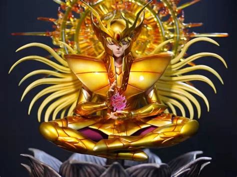 Saint Seiya Gold Myth Cloth Virgo Shaka Deluxe Ver 1 4 Scale Limited