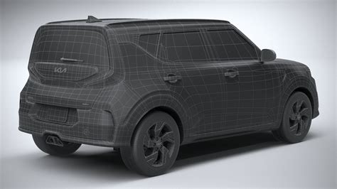 Kia Soul GT-Line 2023 3D Model $159 - .3ds .c4d .fbx .lwo .ma .obj .max ...