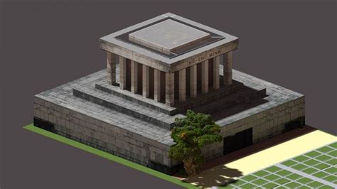 Ho Chi Minh Mausoleum L Ng B C Minecraft Map