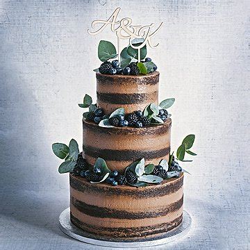 Tort semi naked czekoadowo miętowy