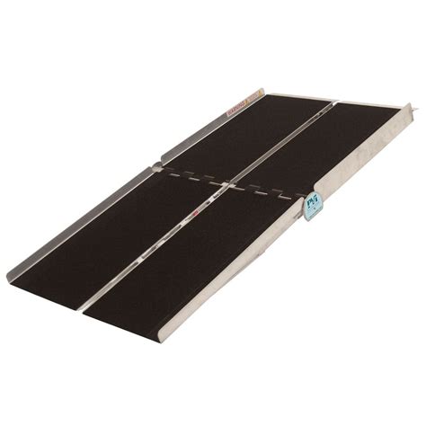 5' PVI Aluminum Multi-Fold Bariatric Wheelchair Ramp - 800 lbs ...