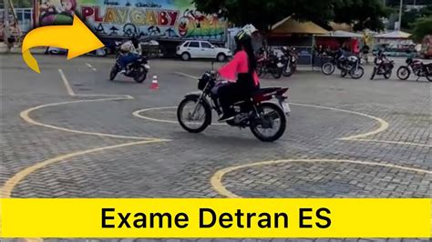 Como Passar No Exame De Moto Detran ES YouTube