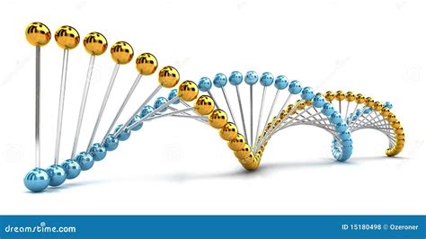 Dna Spiral Stock Illustration Illustration Of Shiny