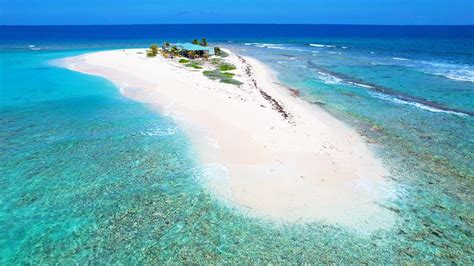 Sandy Island In 4k Beautiful Drone Footage Youtube