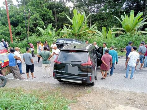 Mobil Innova Venturer Ringsek Alami Laka Lantas Di Jalinsum Sidimpuan