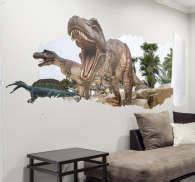 D Jurassic Park Wall Decor Tenstickers