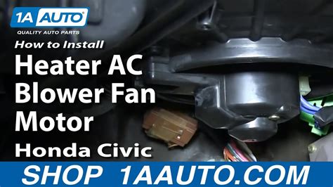 How To Replace Blower Motor Resistor Honda Civic Civic Bl