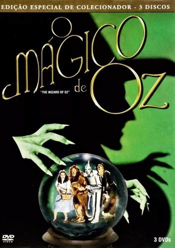 O Mágico De Oz Box 3 Dvds Judy Garland Original Lacrado Parcelamento