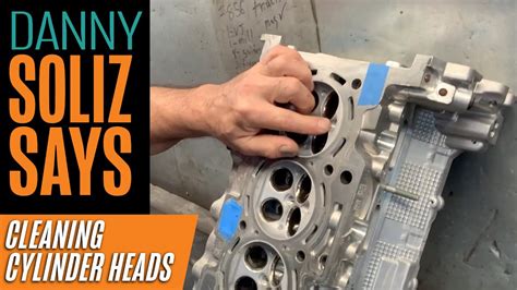 How To Clean A Direct Injection Cylinder Head YouTube