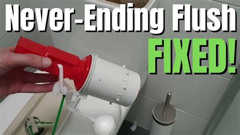 How To Fix A Toilet That Doesn T Stop Flushing Never Ending Flush