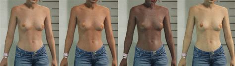 Aephrosi GTA V Mod Topless Female Online Nude Shower Skin Colors