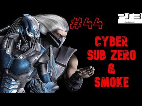 Mortal Kombat Cyber Sub Zero Smoke Experto Sin Ronda Perdida