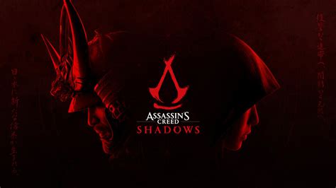 Assassins Creed Shadows Logo 4K 103c Wallpaper PC Desktop