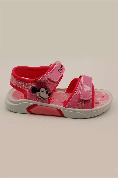 Walt Disney Sandale Cu Velcro Si Model Fucsia 22 EU EMAG Ro