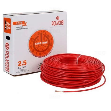 Sq Mm House Wire M Optima Frlf Polycab At Rs Meter Polycab