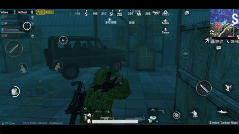 Pubg Mobile Survive Zombie Darkest Night Run Around Avoiding