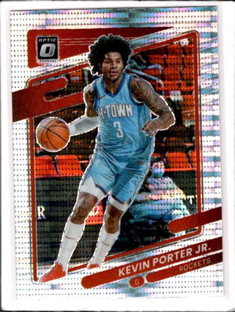 2021 22 Panini Optic Kevin Porter Jr TARGET PULSAR PRIZM 14 Rockets