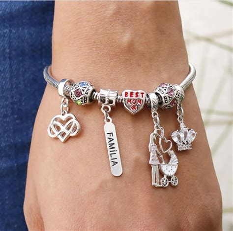 Pulseira Pandora Fam Lia Pulseira De Berloques Elo