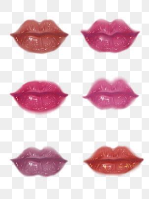 Lips Clipart Character Facial Features Five Senses Mouth Lip Hand