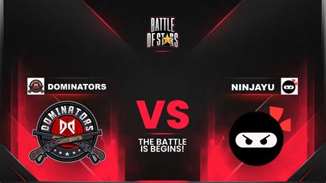 DOMINATORS VS NINJAYU DI MATCH KE DUA BATTLE OF STARS QUARTER FINAL