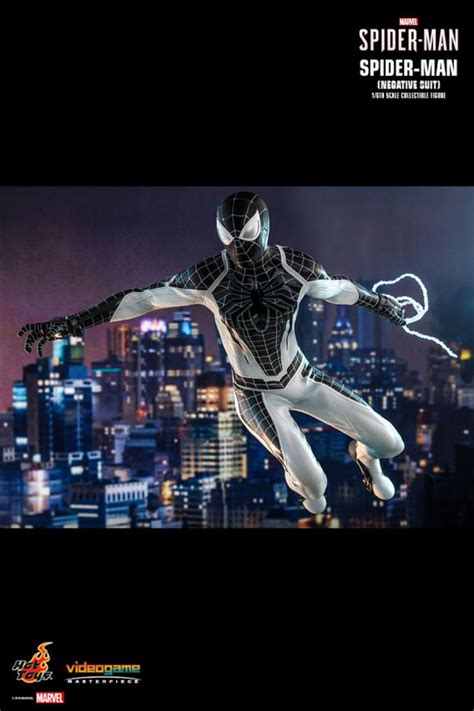Spider Man Negative Suit Hot Toys