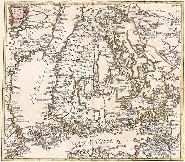 Великое княжество Финляндское (Неизвестный, 1745) — гравюры и ...