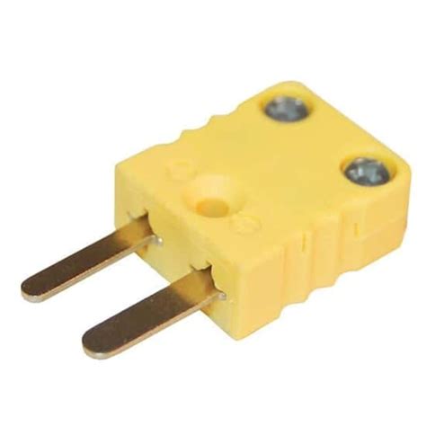 Cole Parmer Digi Sense Thermocouple Connector Mini Type K Male Plug