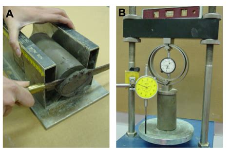 Uji Kuat Tekan Bebas Unconfined Compression Strength Test Ucs