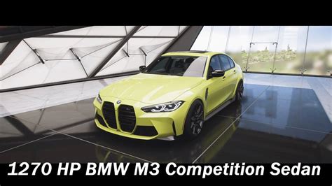 How Fast Will It Go 2021 BMW M3 Competition Sedan Forza Horizon 5