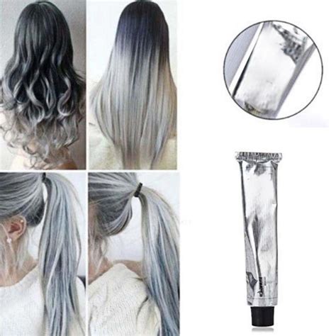 Cheap Ml Beauty Cool Light Gray Color Natural Permanent Super Hair