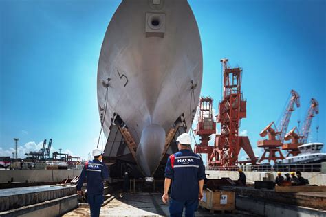 Launching of the first Gowind 2500 corvette built in Egypt - EDR Magazine