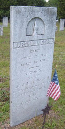 Marshall Beach Desconhecido 1852 Memorial Find A Grave