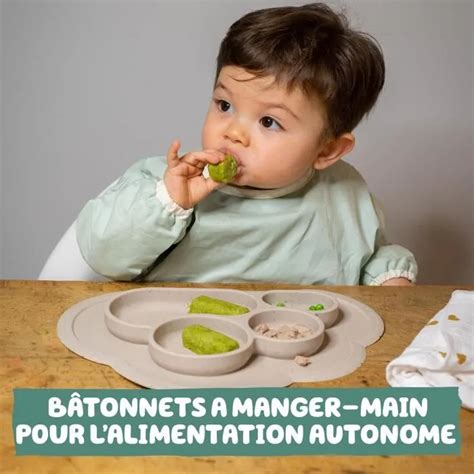 Bebeboutik Yooji Bâtonnets à Manger Main de Légumes et Féculents