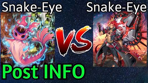 Snake Eye Fiendsmith Vs Snake Eye Kashtira Fiendsmith Post INFO Yu Gi