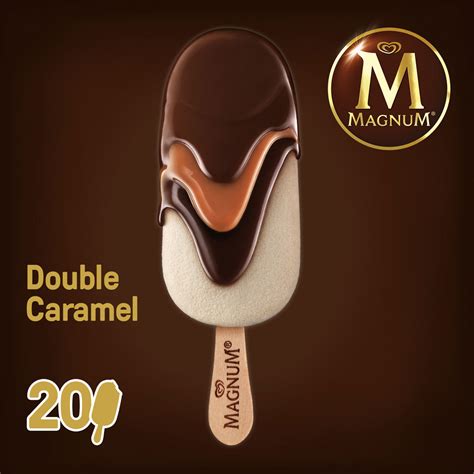 Magnum Double Caramel 20 X 88ml Cr Icecream