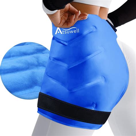 Amazon Atsuwell Xl Hip Ice Pack Wrap After Surgery Gel Cold Pack