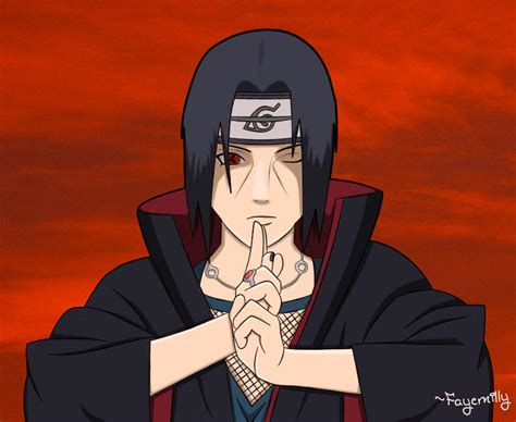 Itachi - Mangekyou Sharingan by Fayemilly on DeviantArt