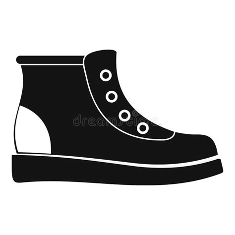 Caminando El Vector Del Icono De Las Botas Simple Ilustraci N Del