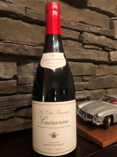 2016 Boutinot Cairanne La Côte Sauvage France Rhône Southern Rhône