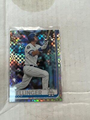 Cody Bellinger Topps Chrome Prism Refractor Nrmt Ebay