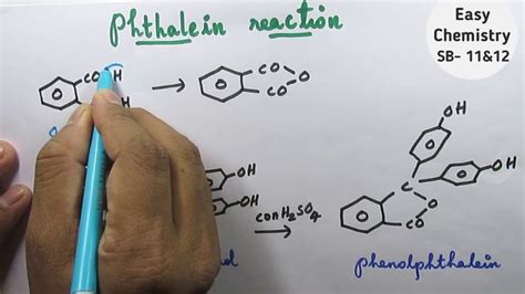 Phthalein Reaction Preparation Of Phenolphthalein Chemistry Reactions Preparation