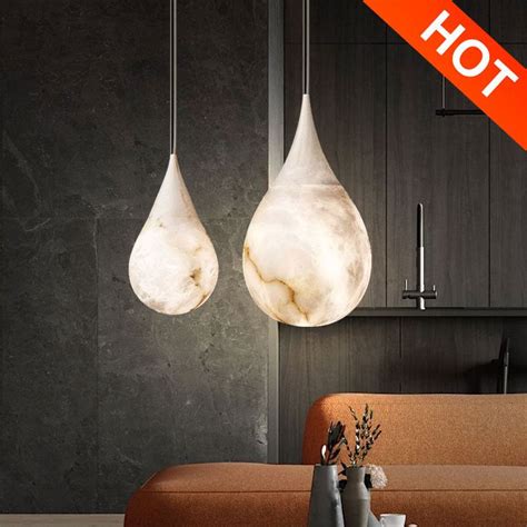 Alabaster Pendant – Pendant Lights Dining Room – Pendant Lights | Stone ...