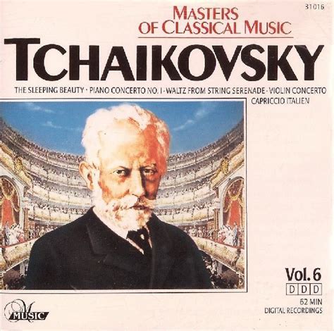 Pyotr Ilyich Tchaikovsky Masters Of Classical Music Vol6 Tchaikovsky Cd Compilation